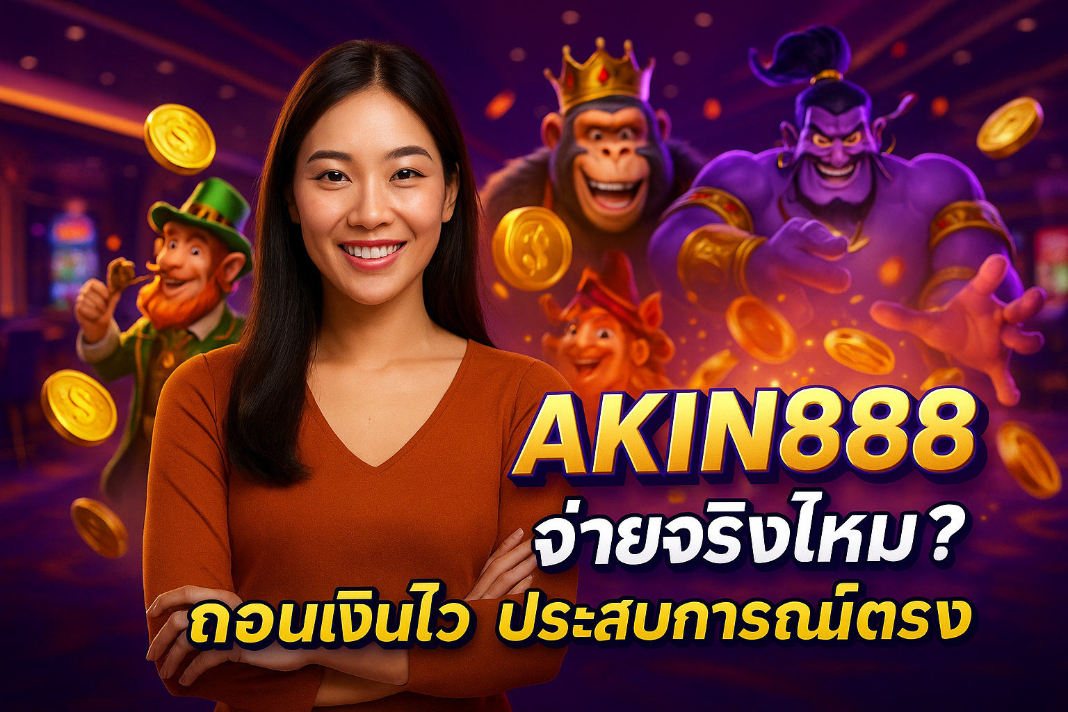 AKIN888 จ่ายจริงไหม? ถอนเงินไว ประสบการณ์ตรง