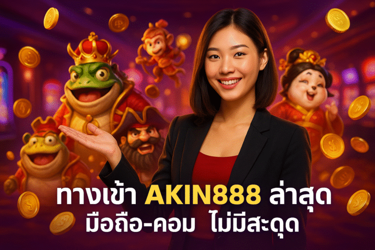 ทางเข้า AKIN888 ล่าสุด มือถือ-คอม ไม่มีสะดุด