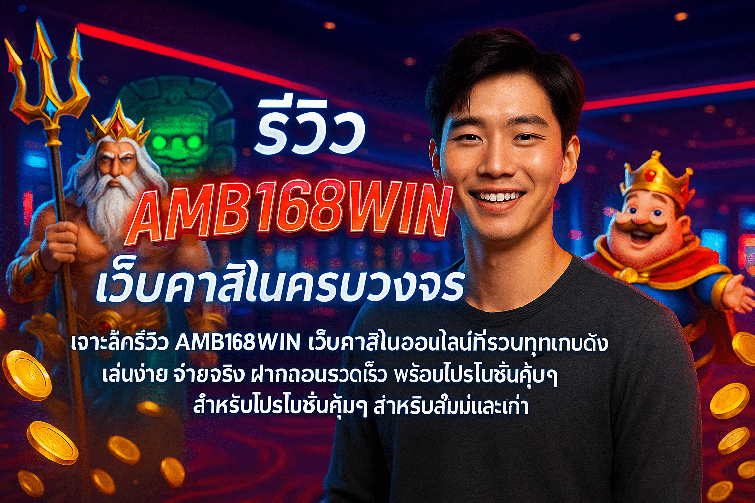 รีวิว AMB168WIN เว็บคาสิโนครบวงจร