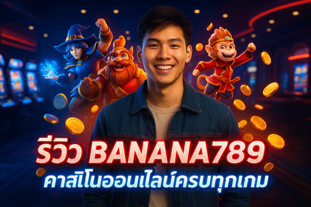 รีวิว BANANA789 คาสิโนออนไลน์ครบทุกเกม